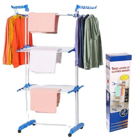 Складна сушарка для білизни до 50кг (172х73х64см) Garment Rack 123459786 фото