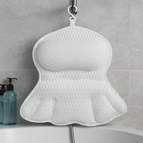 Подушка для ванної на присосках, 35х30х10, RelaxBath 234584673 фото