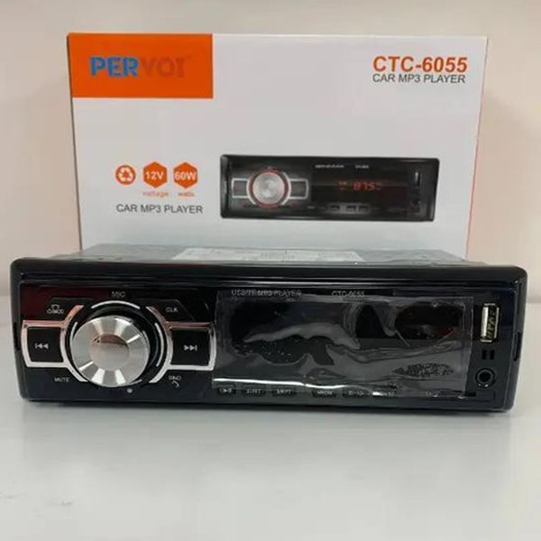 Автомагнітола з Bluetooth, 4x60W, CTC-6055 234589575 фото