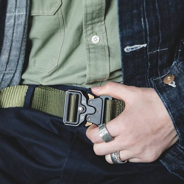 Тактичний ремінь Tactical Belt 125 см, Зелений 123461402 фото