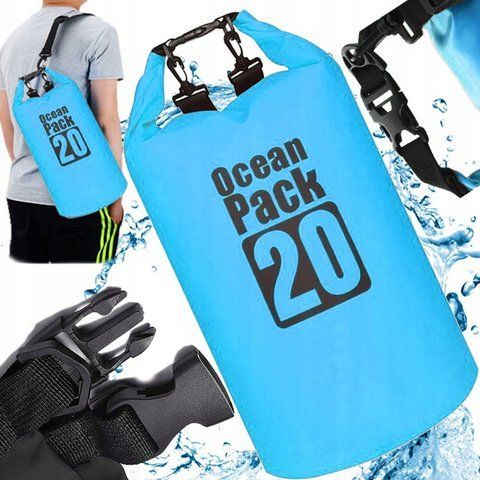 Водонепроникна сумка 20L, Колір Рандом 234581658 фото