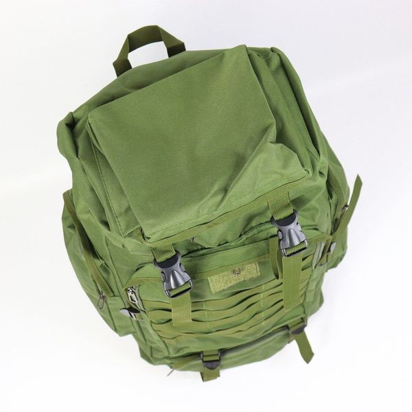 Тактичний рюкзак на 80л (72х34х17см) із системою Molle M13, Оливковий / Туристичний рюкзак у похід 23456861402 фото
