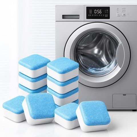 Таблетки для чищення пральних машин 12шт Washing machine cleaner 234563694 фото