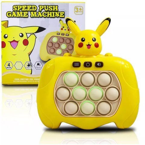 Іграшка антистрес Рop It Pokemon, на батарейках, Колір Рандом 234571412 фото
