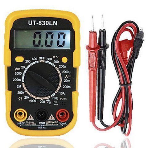Мультиметр цифровий UT-830 LN з підсвіткою та звуком 234563856 фото