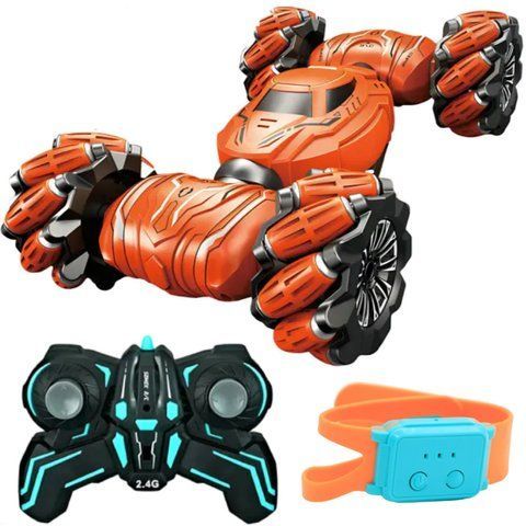 Машинка перевертень на радіокеруванні CAR TOYS 986-14, Помаранчева 23457265101 фото