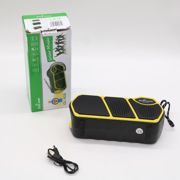 Bluetooth колонка CL-823, з сонячною панеллю та ліхтариком 234568169 фото