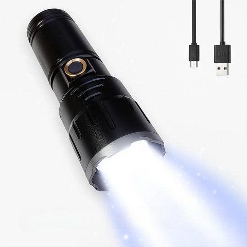 Ручний ліхтар з акумулятором та USB, 2650 мАг, BL 106 FM30-TG 234583805 фото