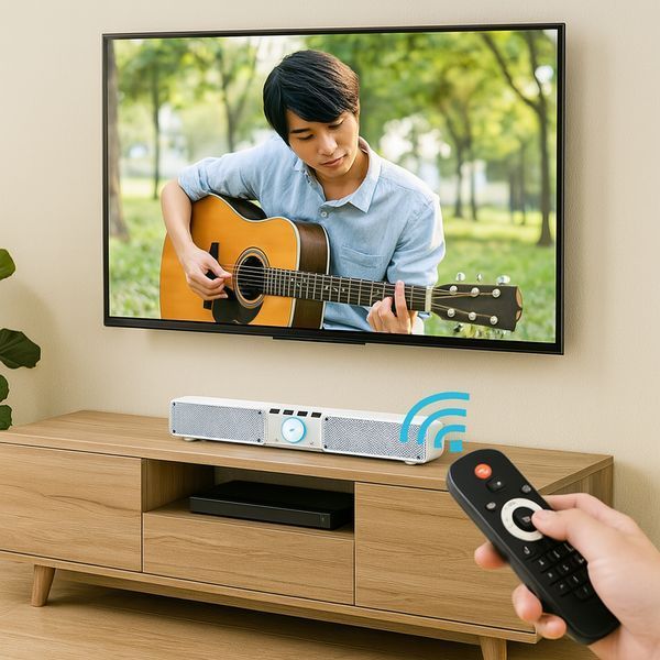 Мобільна колонка з пультом та Bluetooth, SOUNDBAR Q10 234579934 фото