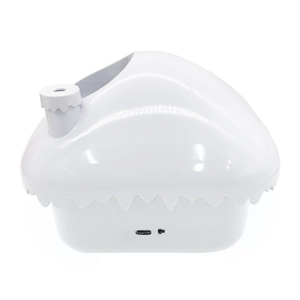 Новорічний нічник проектор від USB + 5 змінних лінз, Christmas Lamp, Білий 23457561002 фото