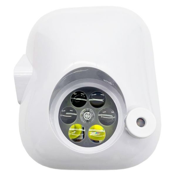 Новорічний нічник проектор від USB + 5 змінних лінз, Christmas Lamp, Білий 23457561002 фото
