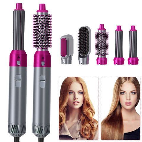 Мультистайлер 5 в 1 Hot Air Styler 5 насадок 234563697 фото