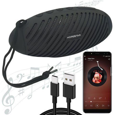 Портативна колонка Bluetooth 6Вт (AUX, USB, CD) HOPESTAR P5 234577627 фото