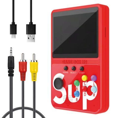 Ігрова приставка на 900 ігор, HD (3"), з USB, M9 234575741 фото