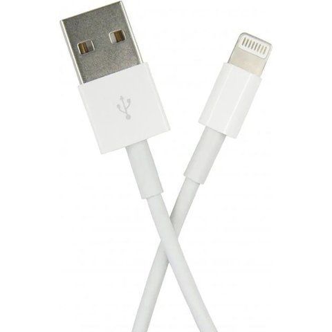 Кабель Lighting - USB для заряджання 1м, 2.0A, IMS-C1003L, Білий 23459114001 фото