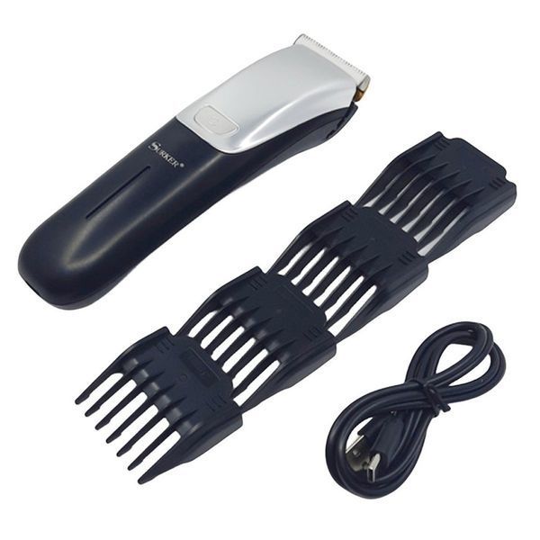 Машинка для стрижки + 4 насадки, від USB, SURKER SK-779 234590069 фото