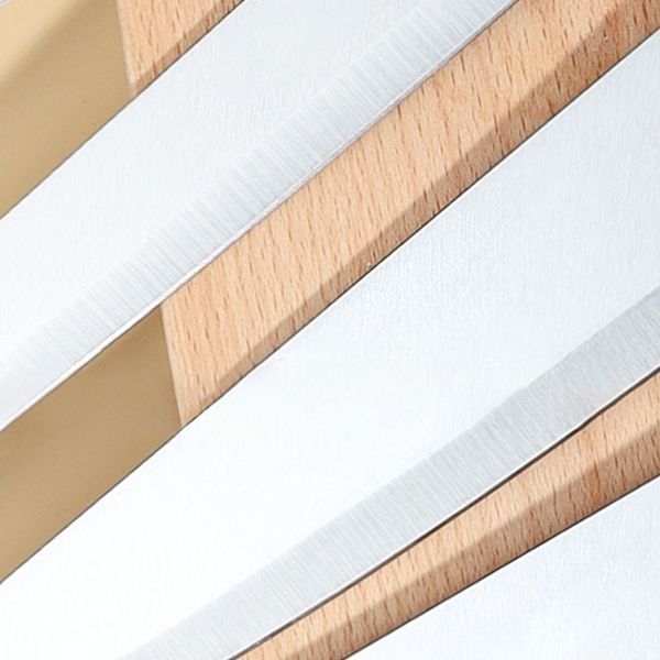Набір кухонних ножів на підставці, 9 предметів 234579147 фото