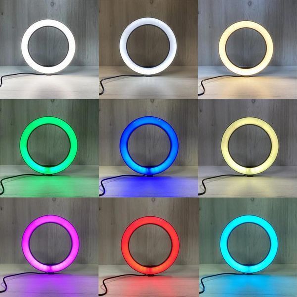 Кільцева LED лампа 26 см від USB, MJ260 Soft Ring Light 234562091 фото