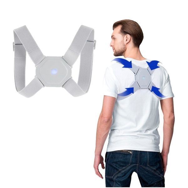 Корсет для спини з вібрацією та USB, Nuoyi miao smart sensor corrector 234564358 фото